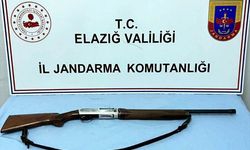 Elazığ'da asayiş uygulamasında 2 ruhsatsız silah ele geçirildi