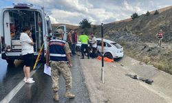 Erzincan'da yoldan çıkan otomobildeki 4 kişi yaralandı