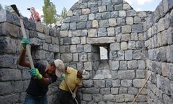 Hakkari'deki tarihi medresede restorasyon çalışmaları sürüyor