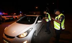 Van'da jandarma ekiplerinden Medar Mobil Hız Tespit Sistemi ile trafik denetimi