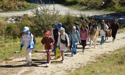 Bitlis'te kadınlar sağlıklı yaşama dikkati çekmek için yürüyüş yaptı