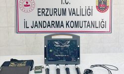 Erzurum'da izinsiz kazı yapan 3 şüpheli suçüstü yakalandı