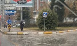 Elazığ’da Sağanak Yağış Hayatı Olumsuz Etkiledi