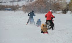 Erzincan'da Kar Tatili, Kros Motorlu Kızaklarla Coşkuyla Kutlanıyor!