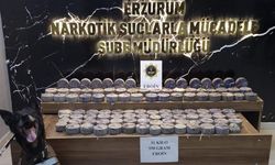 Erzurum'da 51 kilo 550 gram eroin ele geçirildi