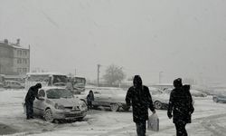 Malatya'da bu gün kar yağışı etkili oldu