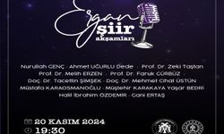 Ünlü şairlerin katılımıyla “ Şiir Akşamları” 20 Kasım’da düzenleniyor