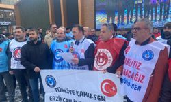 Erzincan’da Kamu-Sen’den Zam Oranına Tepki