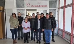 İl Sağlık Müdürü Dr. Cihan Tekin’den Geçit Aile Sağlığı Merkezine Ziyaret