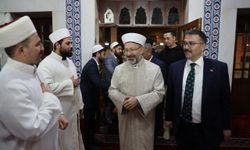 Diyanet İşleri Başkanı Erbaş, Iğdır Ulu Cami'nde Teravih Namazı Kıldırdı