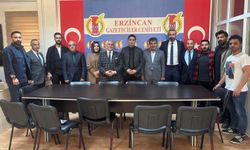 Erzincan Gazeteciler Cemiyeti’ne Anlamlı Ziyaret: Kurum Müdürlerinden Basına Destek Mesajı