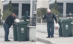 Erzincan’da Yürek Burkan Görüntü: Çöpten Yiyecek Arayan Vatandaş