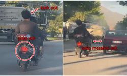 Erzincan’da Kasksız ve Plakasız Motosikletliler Trafikte Tehlike Saçıyor! (VİDEO HABER)