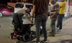 Erzincan’da Belediye Otobüsü ile Tekerlekli Sandalye Çarpıştı (VİDEO)