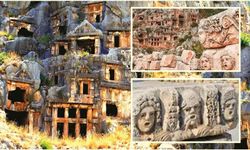 2.500 Yıllık Bir Vedanın Renkli Hikâyesi: Myra Antik Kentinde Kayalara Kazınmış Sonsuzluk