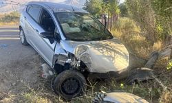 Erzincan-Kemah Karayolunda Kaza: 2 Kişi Yaralı (VİDEO)