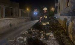 Erzincan’da Gece Yarısı Yangın Paniği! (VİDEO)