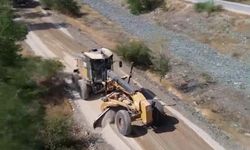 Erzincan’da Köy Yolları Yenileniyor