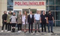 Müdür Tekin’den Kemah Devlet Hastanesi’ne Ziyaret