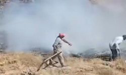 Köylüler, İtfaiye Ekiplerini Bekliyor(VİDEO0 HABER)
