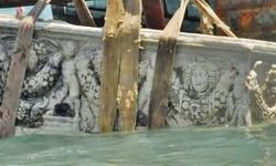 Antalya Sahillerinde Tarih Fışkırdı! Denizden Çıkartılan Medusa ve Eros Figürlü Roma Lahdi