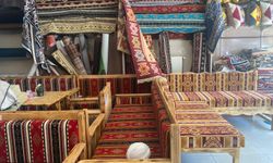 Erzincan’da geleneksel el işçiliği mobilyalara ilgi büyük