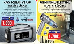 17 Ekim’de BİM’de: Araç İçi Süpürge ve Akü Takviye Cihazı Sürprizi!