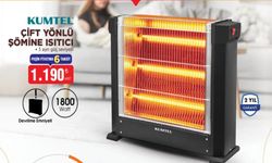 BİM’e Kumtel Çift Yönlü Şömine Isıtıcı Geliyor!