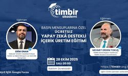 TİMBİR Akademi'den 'Yapay Zekâ ile İçerik Üretimi' Dersi