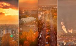 Erzincan’da Büyüleyen Gün Batımı