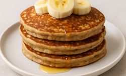Hafta Sonu Kahvaltısına Şekersiz Mucize: Muzlu Pancake!