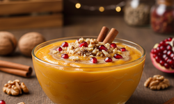 Tahinli Kabak Sütlüsü: Gecenin En Hafif Lezzet Şöleni!