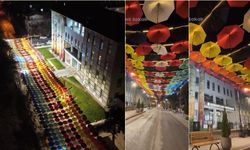 Erzincan’ın Yeni Çekim Noktası: Şemsiyeli Sokağa İlgi Yoğun (VİDEO)