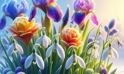 Kışa Meydan Okuyan 4 Çiçek Bahçeleri Renklendiriyor