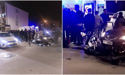 13 Şubat Caddesi’nde Kaza: Motosiklet Sürücüsü Hastaneye Kaldırıldı (VİDEO)