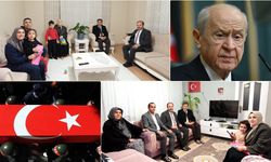 Şehit Ailelerine Bahçeli’nin Selamı İletildi
