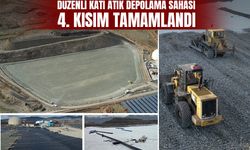 Erzincan Belediyesi Düzenli Katı Atık Depolama Sahası 4. Kısım Tamamlandı