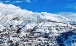 Beyaz Örtü Altında Üzümlü: Drone Görüntüleri İlçenin Güzelliğini Ortaya Koydu