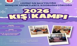 Erzincan’da Gençlik Kampı Kayıtları Başladı