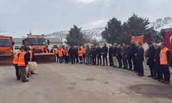 İliç’te Kış Mesaisi Dualarla Başladı