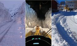 Kemaliye’de Kapanan Köy Yolları Yeniden Açıldı