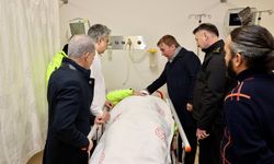 Vali Aydoğdu Yaralanan Polisleri Hastanede Ziyaret Etti