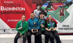 Erzincanlı Sporculardan Badminton Şampiyonasında Büyük Başarı