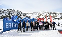 Ergan Dağı’nda Anlamlı Buluşma: Öğrenciler Kayak ve Geziyle Sosyalleşti