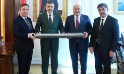 Erzincan Heyetinden İçişleri Bakanı Çiftçiye Ziyaret