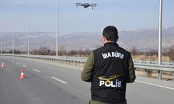 Erzincan’da Trafiğe Dron İle Denetim!