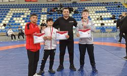Erzincanlı Güreşçiler Rize’de Zirveye Çıktı