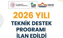 2026 Yılı Teknik Destek Programı İçin Başvurular Alınmaya Başladı