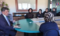 Öğrencilerden Başkan Aksun’a Çevre Ziyareti (VİDEO)