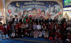 Terzibaba Camii’nde Miniklerle Sahur Coşkusu